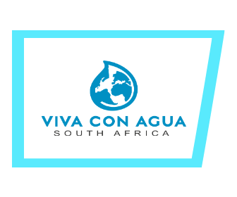 Viva Con Agua's logo, a corporate partner of The Secret Love Project
